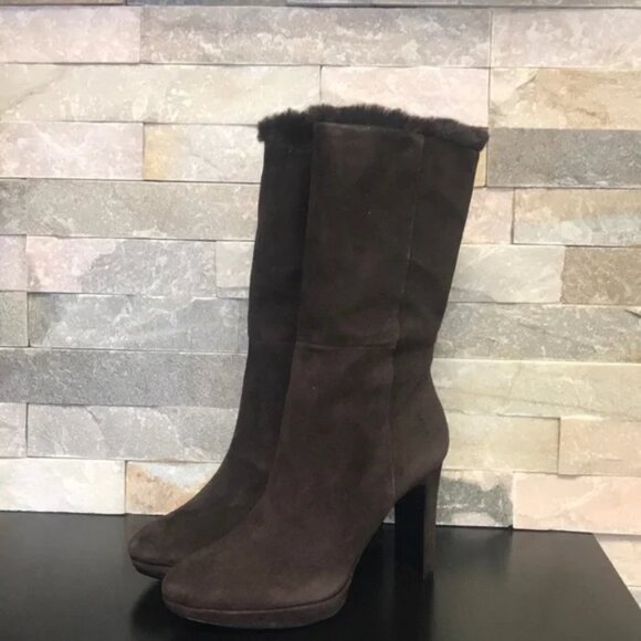 CALVIN KLEIN Pebbles Faux Shearling Lined Boot - Picture 2 of 6